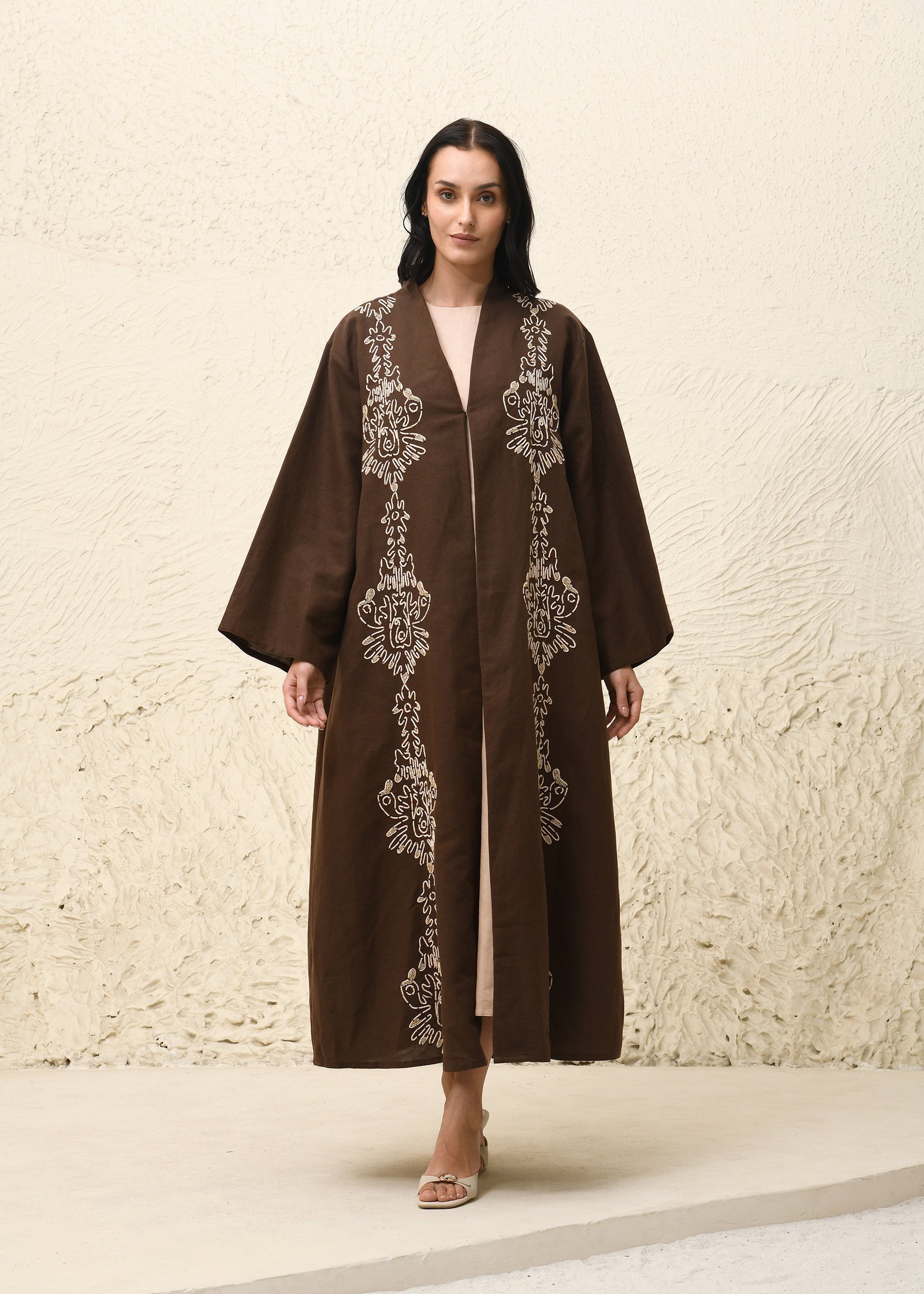 Koh-e-Zareen Abaya Set